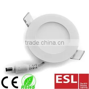 Smd 2835 Aluminum Round Ultra-thin Ceiling Led Recessed Panel Light thumbnail-1