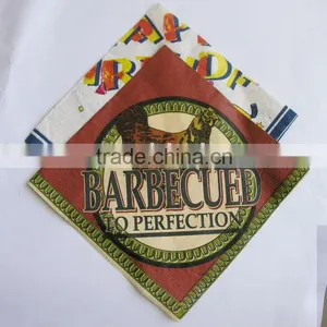 Pure Wood Pulp Full Printed Napkin thumbnail-1