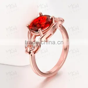 2015 Newest Indian Big Semi-precious Red Stones Moonstone Rings thumbnail-2