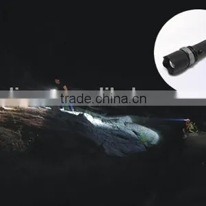 (120241) Super Bright Long Distance Rechargeable Aluminum Alloy 2015 Led Flashlight thumbnail-4
