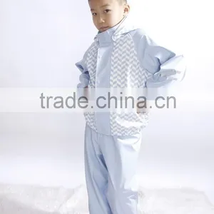 2015 ODM New Fashion Design Kids pu Rainwear thumbnail-2