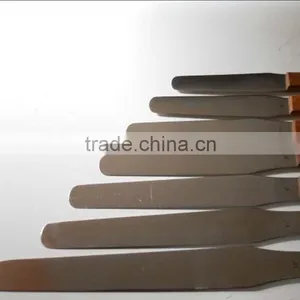4" 5" 6" 7" 8" 9" 10" 12" 14" 16" 12" 18" Screen Printing Stainless Steel Ink Spatulas thumbnail-2