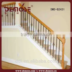 Decorative Iron Stair Railing Customized Wrought Iron Stair Panel thumbnail-1