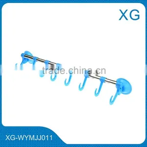Bathroom Sucker Plastic Towel Shelf/Towel Hook/Hinger/Sucker Towel Rack thumbnail-1