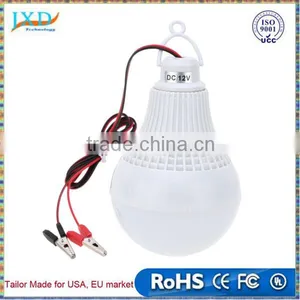 Portable Energy Saving DC 12V 12W Led Bulb Outdoor Camp Tent Night Fishing Hanging White CE Lights Bulb thumbnail-1