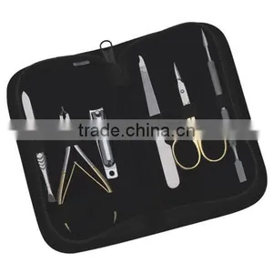 Manicure Set 6pcs in 1 Nail Clipper Earpick Grooming Pedicure Kit Man Woman thumbnail-1