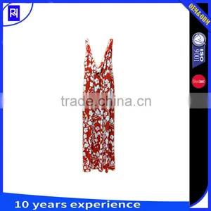 Trailing Flower Print Jersey Maxi Dress thumbnail-2