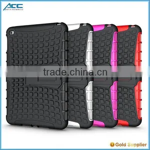 China Suppliers Plastic and TPU Case With Stand for Ipad Mini 4 Tablet Case thumbnail-4