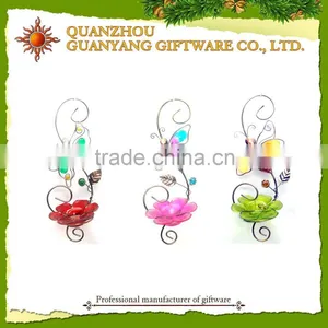 Glass Bird Feeder Tree Hanger Tray Bird Feeders thumbnail-1