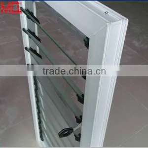 Aluminium Frame Horizontal Glass Shutter Window thumbnail-1