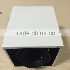MR16/GU10 Surface Mounted Wihte or Black LED Grille Light Housing thumbnail-4