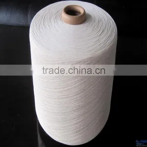 High Quality White Open End Recycled Cotton Polyester Knitting and Weaving Yarn thumbnail-6