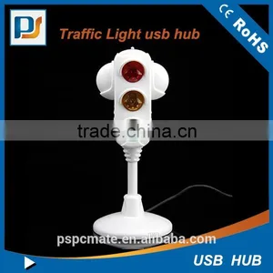 Hot Selling Traffic Light Shape Light up Light 3 Port Usb Hub for Promotional Use thumbnail-6