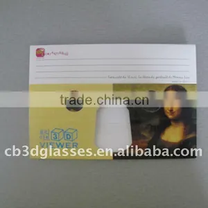 Hotsales Paper Amazing 3d Cards of Mona Lisa thumbnail-1