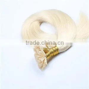 China Hair Extension Tip U Wavy Hair Extensions/Nail/u Tip Hair thumbnail-4