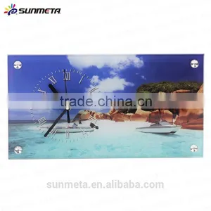 High Quality Sublimation Glass Photo Frame Can be Used for Clock thumbnail-2
