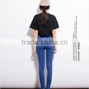 Fashion Casual Women Brand Vintage High Waist Skinny Denim Jeans Slim Ripped Pencil Jeans Hole Pants Female Sexy Girls Trousers thumbnail-6