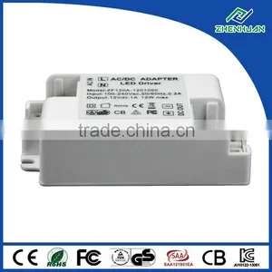White Case Constant Voltage 12W 12V 1A Led Driver With CE UL Certification thumbnail-5