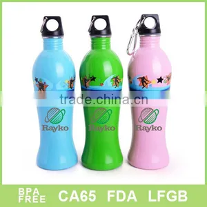 Single Wall Stainless Steel Sport Bottle With Lid thumbnail-1