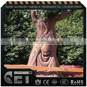 Cetnology Newest Lifelike Animatronic Siicone Rubbur Talking Tree for Attaction thumbnail-1