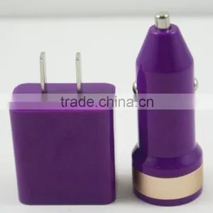 Factory Sell USB Travel Charger USB Home /Car Charger Set 5V 2.1A for IPhone 6 For Universal Phone thumbnail-5