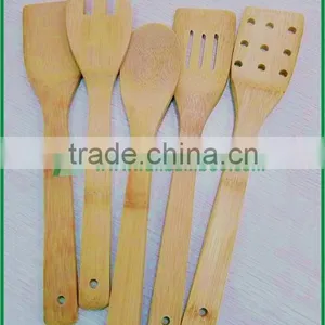 Bamboo Wooden Houseware Kitchenware, Utensils Set thumbnail-4