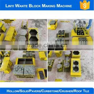 Fully Automatic WT2-10 New Design Soil Clay Interlocking Paver Brick Making Machine thumbnail-2
