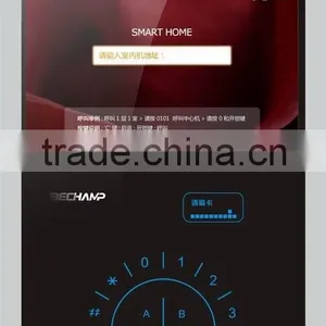 Video Intercom System for 3-apartments With Touch Screen thumbnail-1