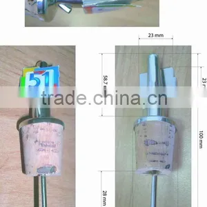 Free Flow Bottle Pourer With Logo Plate thumbnail-1