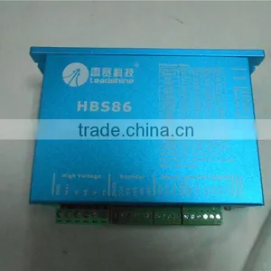 HBS86 Leadshine Close Loop Stepper Drive Match Nema 23 Nema 24 Nema 34 Stepper Motor thumbnail-1