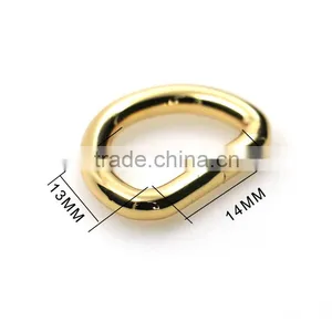 Hight Quality Gold Iron D-ring for Bag Strap thumbnail-2