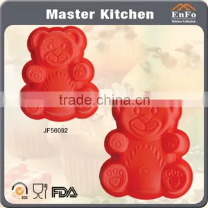 Bear Shape Silicone Cake Mould thumbnail-1