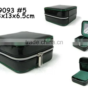 PU Leather With Mirror Handle Jewelry Box thumbnail-3