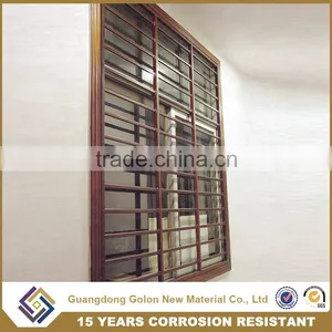 Latest Modern Simple Steel/aluminum/iron Window Grill Design for Homes Quality Choice Most Popular thumbnail-4