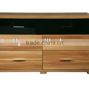 Modern Wooden Wide Dresser thumbnail-1