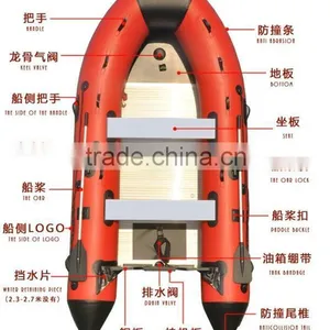 Hot Sale Promotion Boats 380 Military Inflatable Boat With CE thumbnail-2