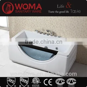 Bathroom Glass Surfing Pool Massage Bathtub thumbnail-1