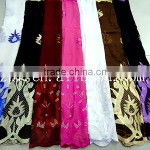 African Muslim Scarf for Women/embroidered Silk Scarf/shawl Scarf thumbnail-1