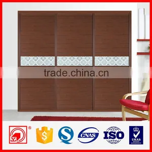 Modern Style Sliding Door Bedroom Wooden Wardrobe thumbnail-1