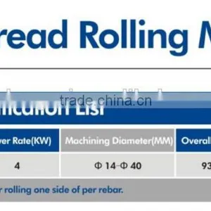 Thread Rolling Machine for Rebar for Construction thumbnail-2