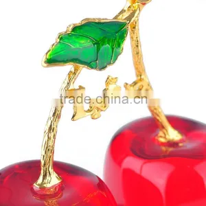 Factory Oem Cherry for Home Decoration k9 Hanging Glass Crystals thumbnail-2