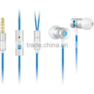 Mp3 Player New Products 2016 Sport Headphone Earphone Fashion Wired Super Bass Metal Mobilephone Earphone thumbnail-5