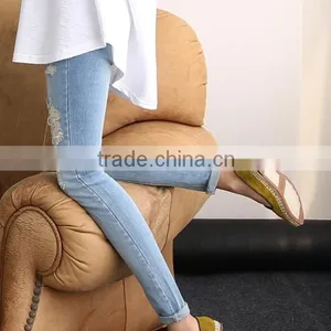D82513f 2016 Low Price Pregnant Clothes Pants Fashion Latest Jeans for Maternity thumbnail-1