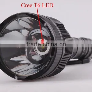Portable T6 Alunimum Led Flashlight thumbnail-5