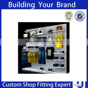 Customized Fashion Design Wooden Door Display Rack thumbnail-3