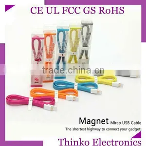 Hot Sale 1.2M Long Magnetic Micro Usb for All Kinds of Android Smart Phones thumbnail-1