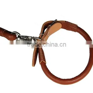 120cm Long High Quality PU Large Dog Leashes Pet Traction Rope Collar Set For Big Dogs thumbnail-2