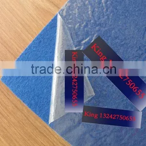 Exhibition Carpet Blue Color With Protective Film Surface Fireproof Carpet thumbnail-1