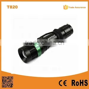 Hot Sale T820 XPE Led Bulb Adjustable Focus Most Powerful Led Flashlight thumbnail-1