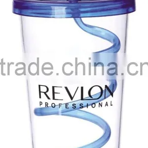 Eco-friendly 24OZ Plastic Juice Tumbler With Straw thumbnail-5
